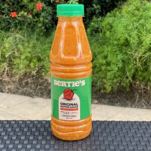 Bertie's Original Pepper Sauce (17 Oz/500ml)